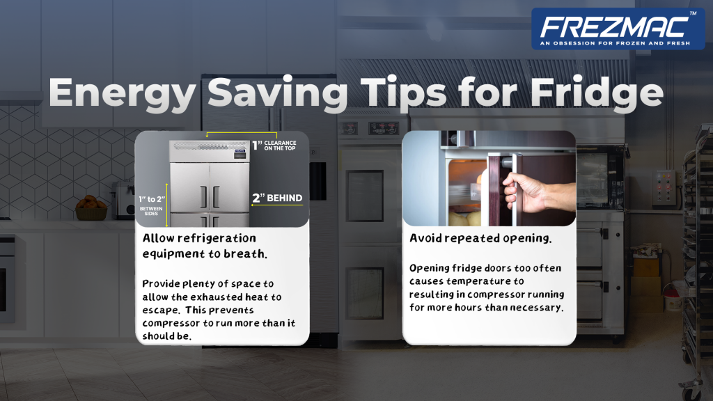 Fridge energy saving tips